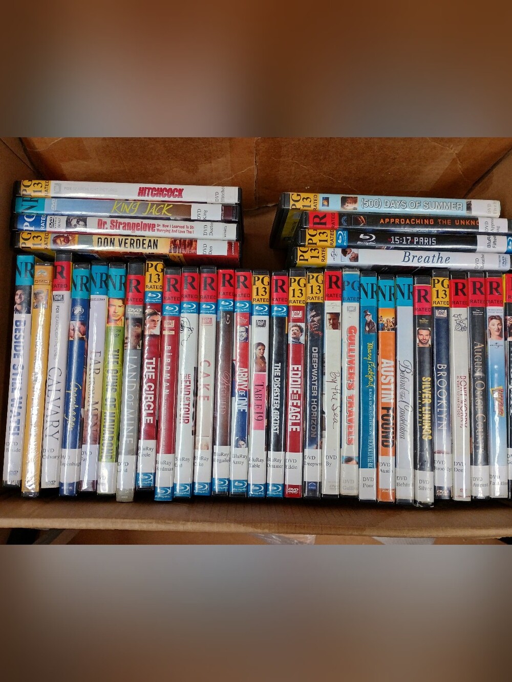DVD/Blu-Ray Movie Collection 36 Mixed Titles Drama Comedy Classics Indie & More